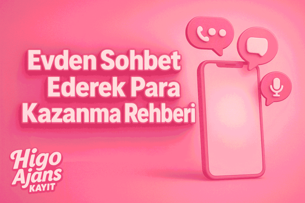 Evden Sohbet Ederek Para Kazanma